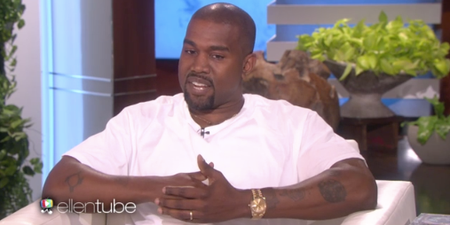 Kanye West gave a 7 minute passionate speech on The Ellen Show