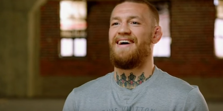 Conor McGregor has revealed the sex of his baby