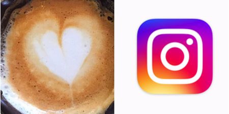 So this is the world’s most Instagrammed cup of coffee…