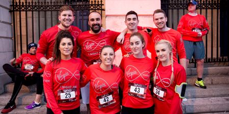 7,000 runners took to the streets of Dublin last night for the Virgin Media Night Run