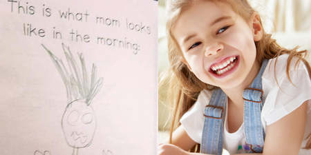 This child’s brutally honest drawing of her mother is equally offensive and hilarious