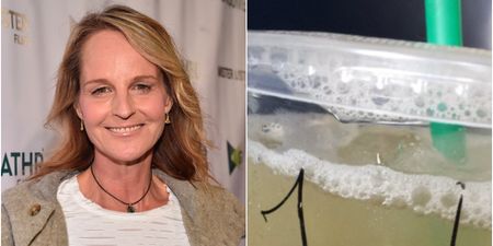 Helen Hunt’s recent trip to Starbucks ended in a pretty hilarious mix-up