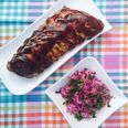 Fire up the barbie: Try these sticky bbq baby back ribs with scrummy homemade slaw