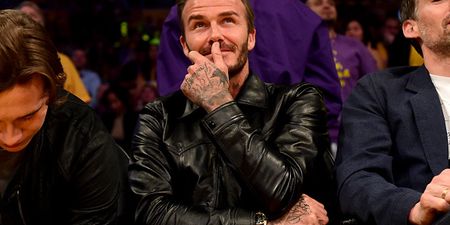 David Beckham dancing at Eva Longoria’s wedding is just dreamy