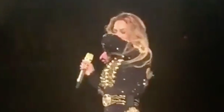 WATCH: Beyonce sneezed during her tour and people are going mad