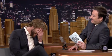 PIC: Jimmy Fallon unearthed a gas old photo of Liam Hemsworth