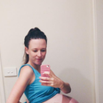A woman’s baby bump is going viral for all the wrong reasons 