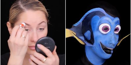 This woman’s Dory makeup transformation is so terrifyingly brilliant 