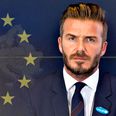 David Beckham has dared to have an opinion on the future of his country