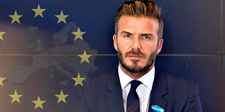 David Beckham has dared to have an opinion on the future of his country