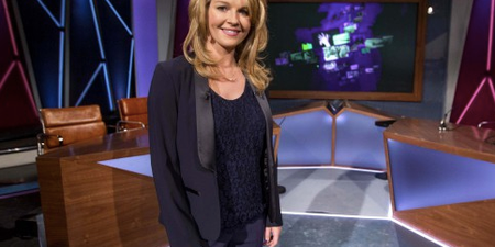Claire Byrne chose the perfect dress for her marriage to partner Gerry Scollan