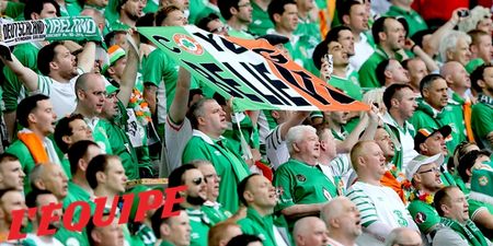 French sports paper’s tribute to Irish supporters is just wonderful