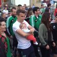Seamus Coleman got a wonderful reception when he returned home to Donegal