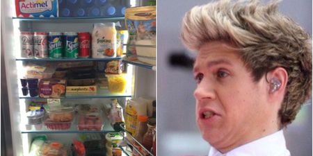The inside of Niall Horan’s fridge is not what you’d expect…