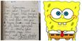 This guys SpongeBob diary entries are the funniest thing you’ll read today