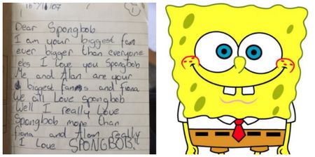 This guys SpongeBob diary entries are the funniest thing you’ll read today