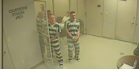 A group of inmates broke out of their cells to save a guard’s life