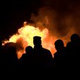 A cat has been burned during a bonfire in Co. Antrim