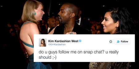 Kim Kardashian shares a video of Taylor Swift and Kanye discussing *those* ‘Famous’ lyrics