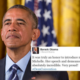 A lot of people are falling for this fake Obama tweet