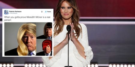 This conspiracy theory about Melania Trump’s “speechwriter” is totally crazy but it might be true