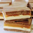Stop. The. Lights. These no-bake Snickers slices are absolute heaven