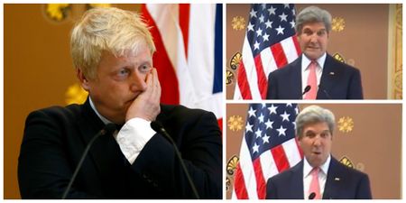 Watch and cringe as Boris Johnson get taken down by a pushy American journalist