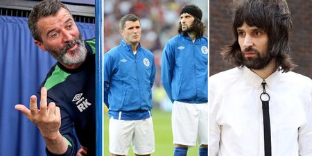 Has Roy Keane been taking fashion tips from his mate Serge from Kasabian?