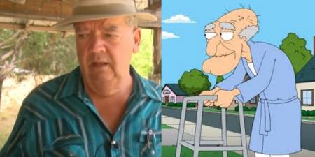 This man from a news report sounds EXACTLY like Herbert from ‘Family Guy’