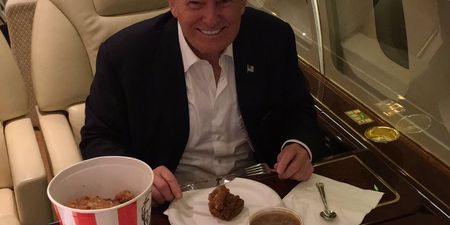 Donald Trump tweeted a photo of himself, but very few people noticed THIS in the background