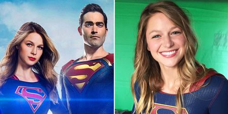 Everyone’s worried that Superman is doing something quite rude to Supergirl in new poster