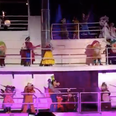 Actors at Disney World narrowly avoid major injury during live show