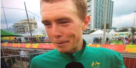 Aussie Olympic cyclist just can’t stop himself swearing live on BBC