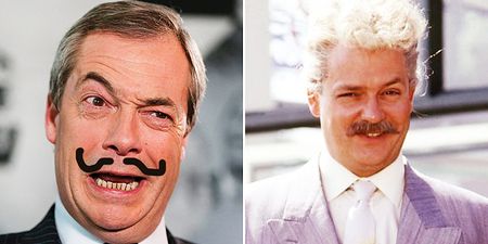 Nigel Farage has grown a moustache and people can’t stop taking the piss