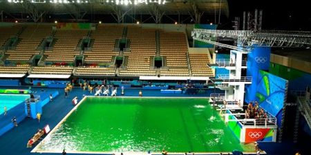 Things have gone from bad to worse for the Olympic diving pool
