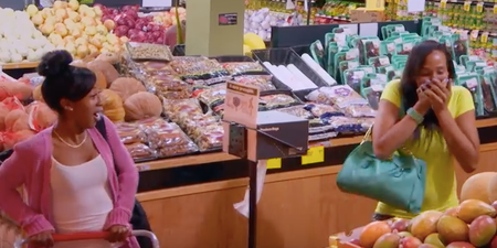 Seth Rogan hilariously pranks a load of shoppers
