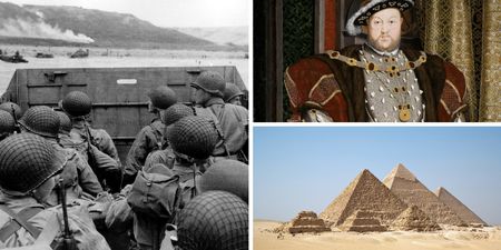 You should easily get 10/15 on this world history quiz