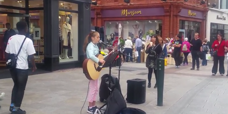 Everyone needs to hear this 11-year-old Irish singer perform