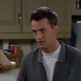 Chandler almost broke character trying not to laugh one time