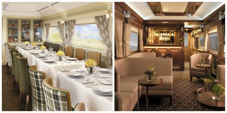 Ireland’s first luxury sleeper train will be launched today, and it is ridiculously fancy
