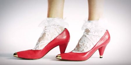 This video shows how high heels have changed over the past 100 years