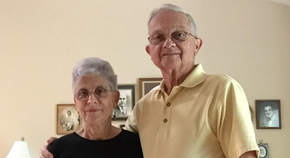 People are swooning over this elderly couple’s dedication to matching outfits