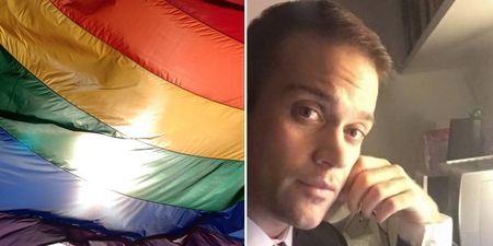 Gay man deals with nasty homophobia with amazing dignity and eloquence