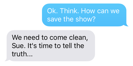 LEAKED texts reveal the truth behind Mel and Sue’s departure from GBBO