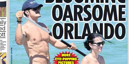 Orlando Bloom has a brilliant sense of humour about those naked photos