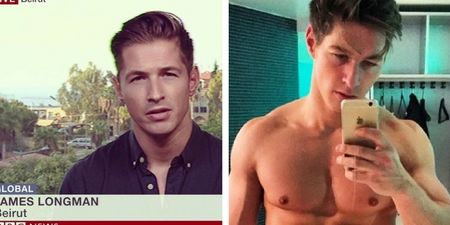 This absolutely ripped BBC news reporter is causing a stir online