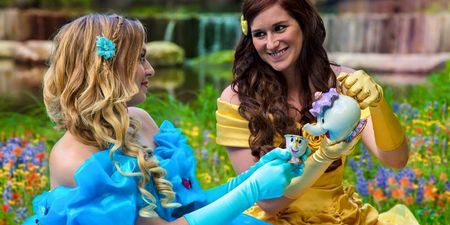 This couple’s Disney princess engagement photos are adorable