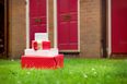 These unsuspecting residents were surprised with a special delivery on their doorsteps