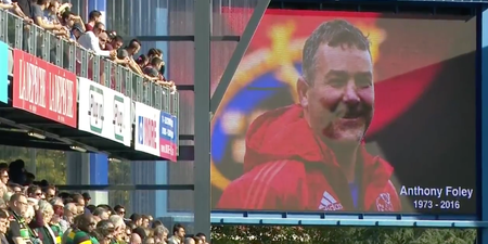European rugby pays emotional respects to Anthony Foley
