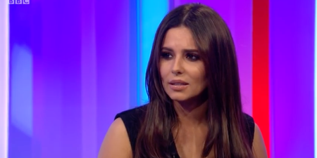Cheryl appeared on The One Show and you need to listen to what she said